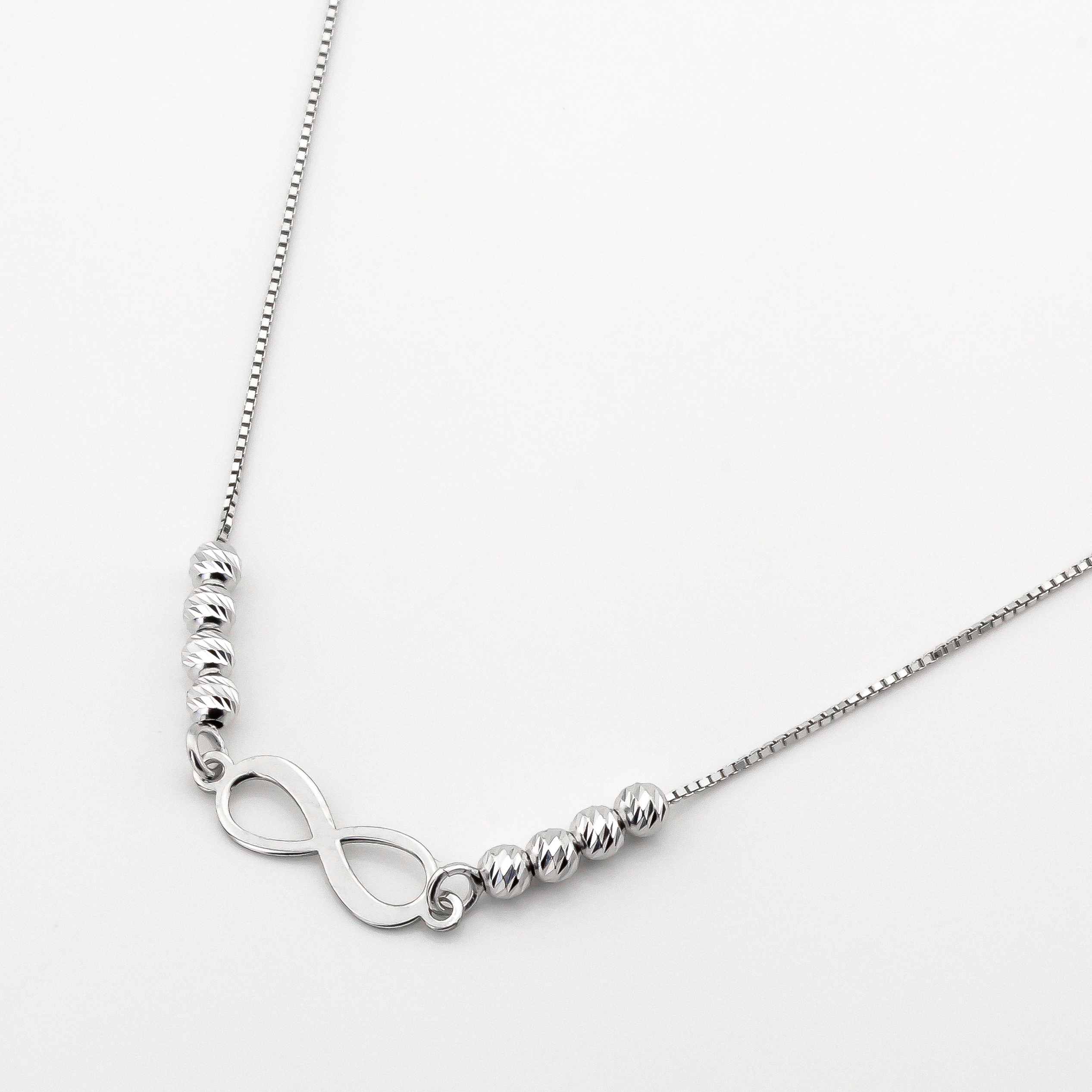 

Серебряное колье Бесконечность KO14345 Диамант, 40 размер