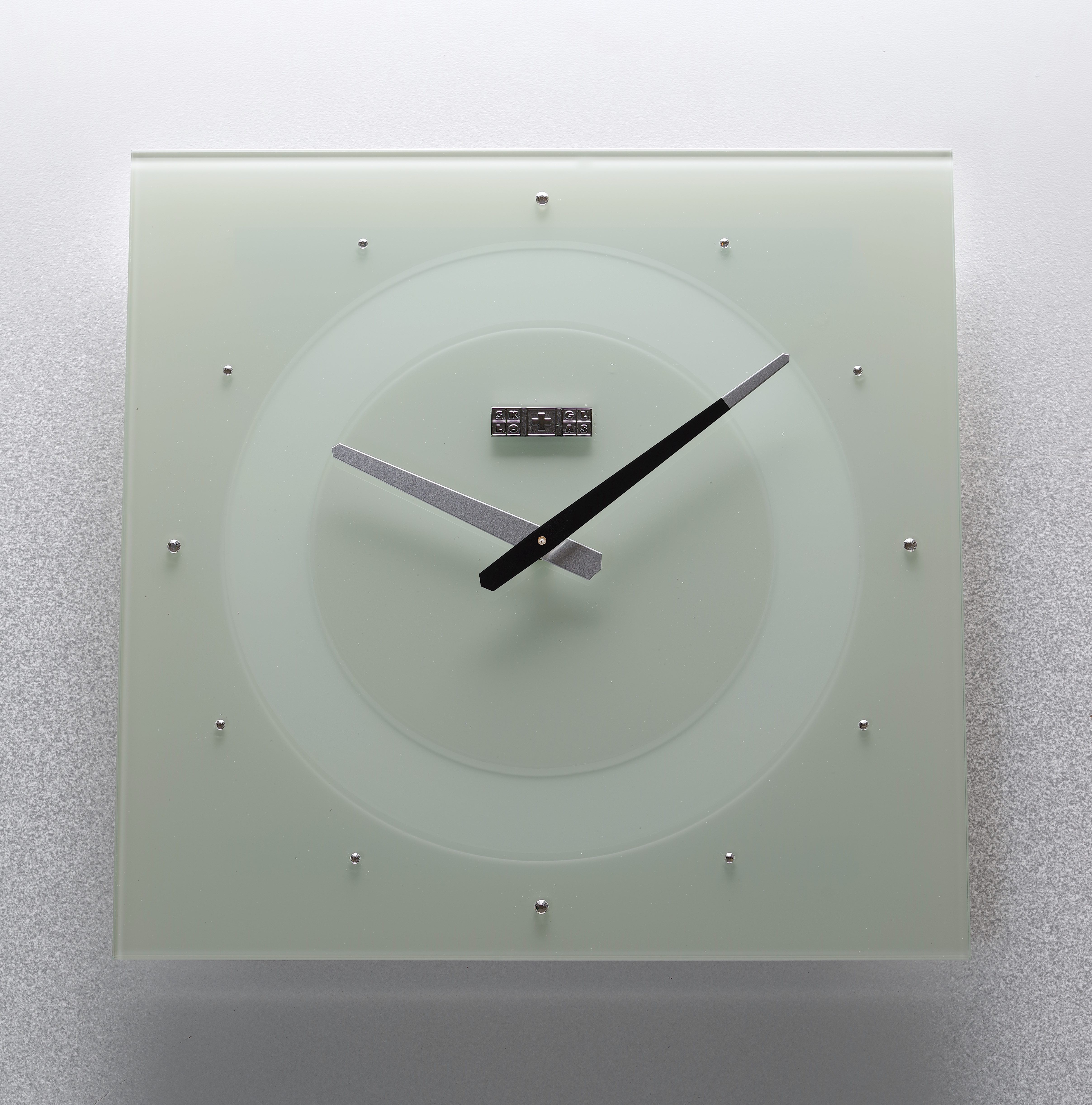 

Часы настенные SKLO+GLAS White Crystals Белые (PI-1104)