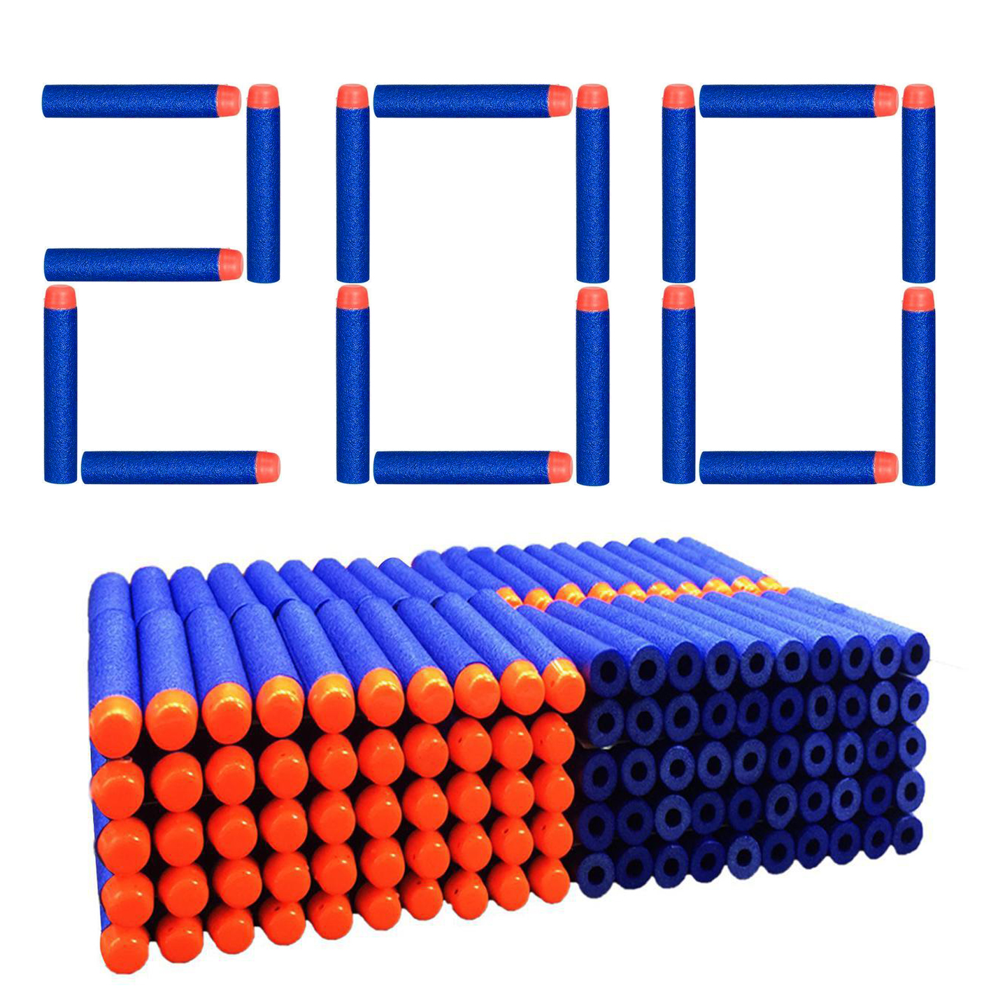 

Патроны (стрелы) для Бластеров Hasbro NERF (Хасбро Нерф) Синие 200 шт. (DT-110146)