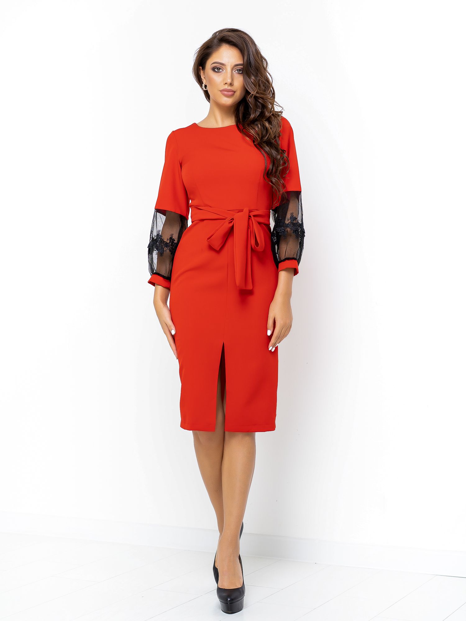 

Платье Jaklin 8060 S Красное
