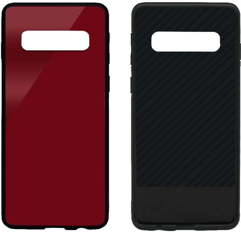 

Панель Intaleo Real Glass для Samsung Galaxy S10 Plus Red