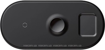 

Бездротовий зарядний пристрій Baseus Smart 3in1 Black (WX3IN1-C01)