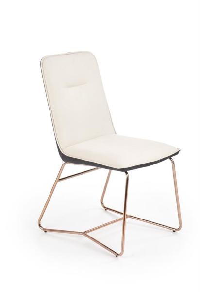 

Стул Halmar K390 46/60/90/47 см Кремовый/ Темно-серый/ Золотой