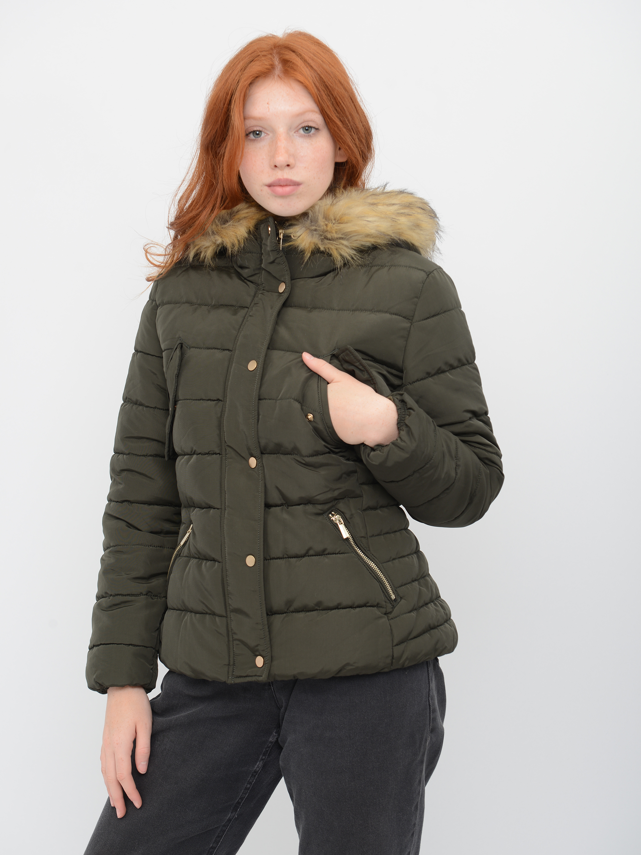 

Куртка H&M 76379358 40 Хаки