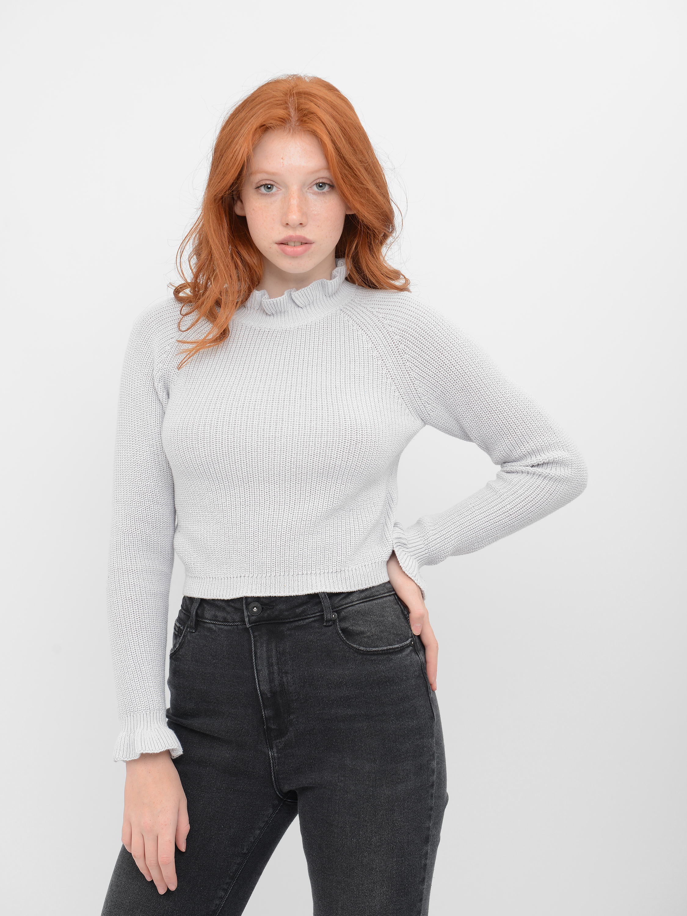 

Свитер H&M 6698968 XS Голубой
