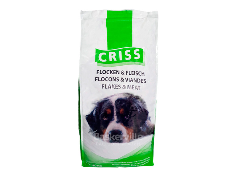 

Корм для собак, мясо и хлопья с говядиной CRISS 2 кг (41761-zm)