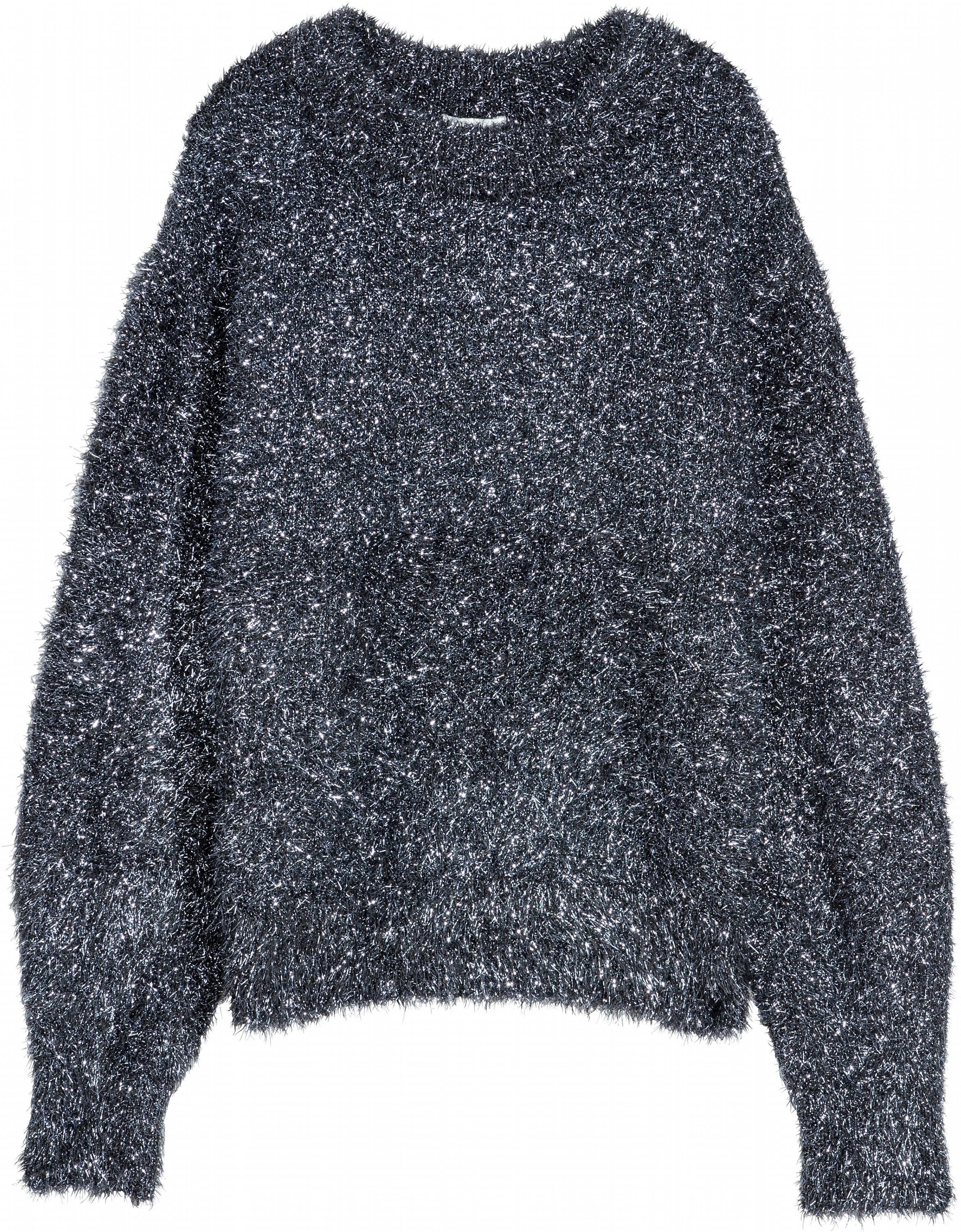

Джемпер H&M 5364106wt M Темно-синий блестка