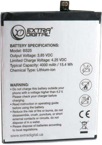 

Аккумулятор ExtraDigital для Meizu M3 Max 4000 mAh