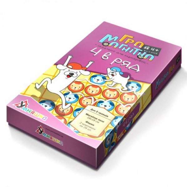 

Магнитная игра "4 в ряд" 1456