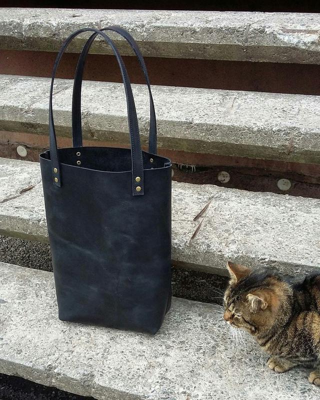 

Сумка Bagster из натуральной кожи ручной работы