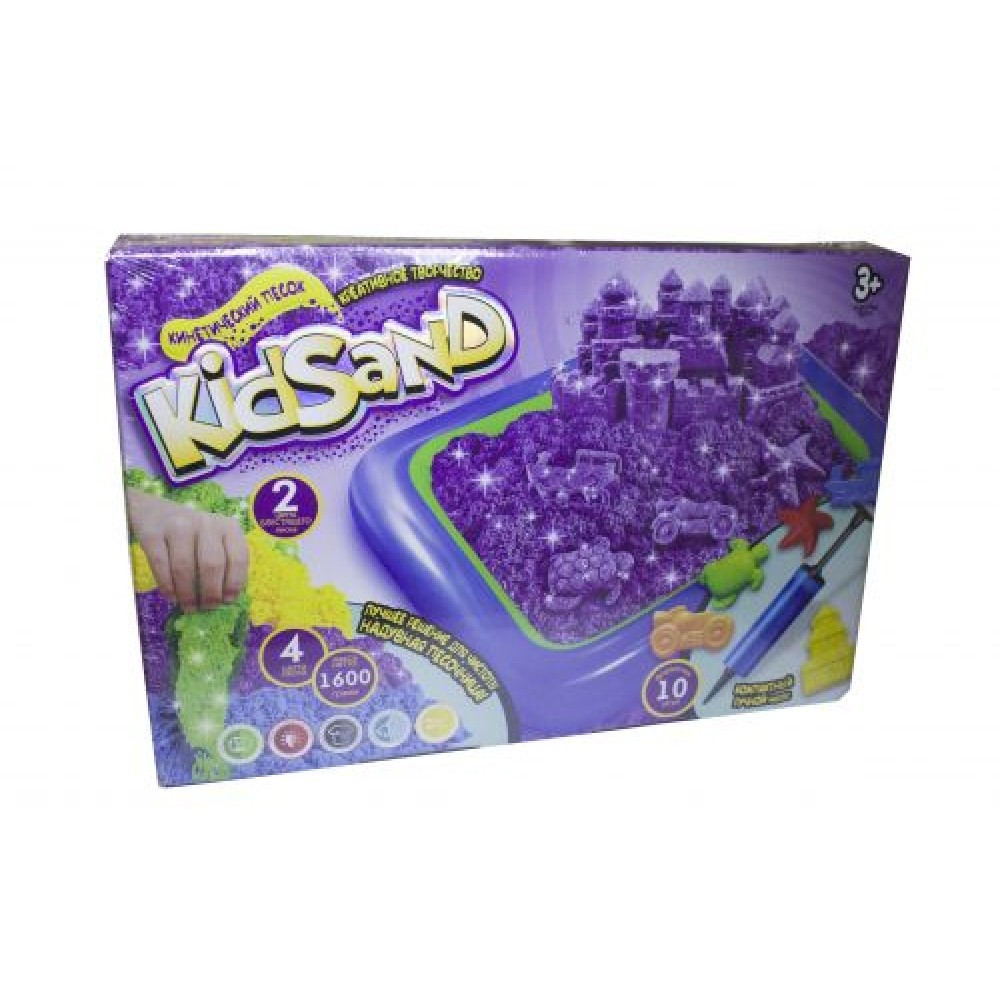 

Кинетичний песок KidSand + песочница Dankotoys KS-02-01 (tsi_37393)