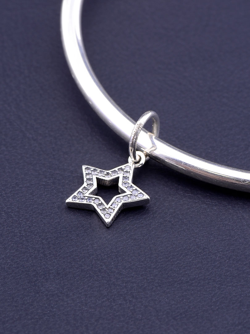 

Шарм Звезда Pandora Style Фианит Серебро(925) 082890