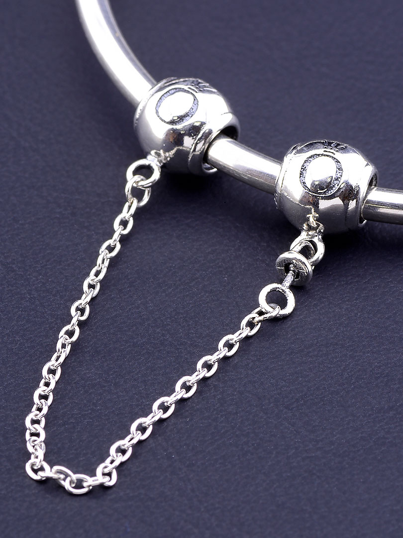 

Соединительная защитна цепочка Pandora style Серебро(925) 7 см. 082957