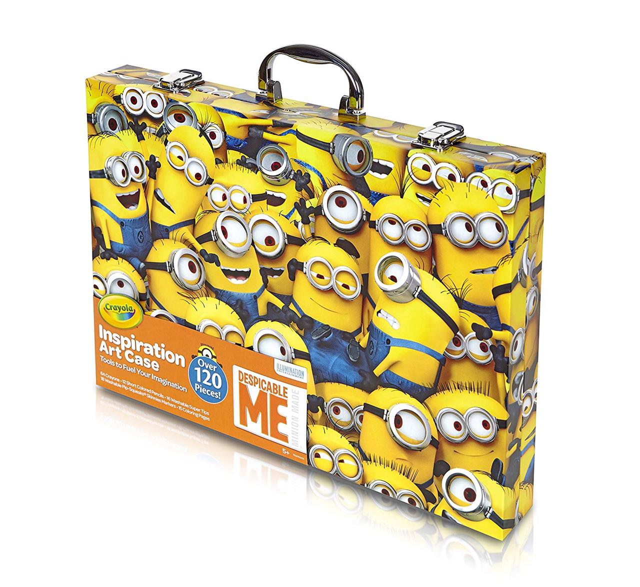 Crayola Despicable Me 120 Piece Inspiration Art Case 