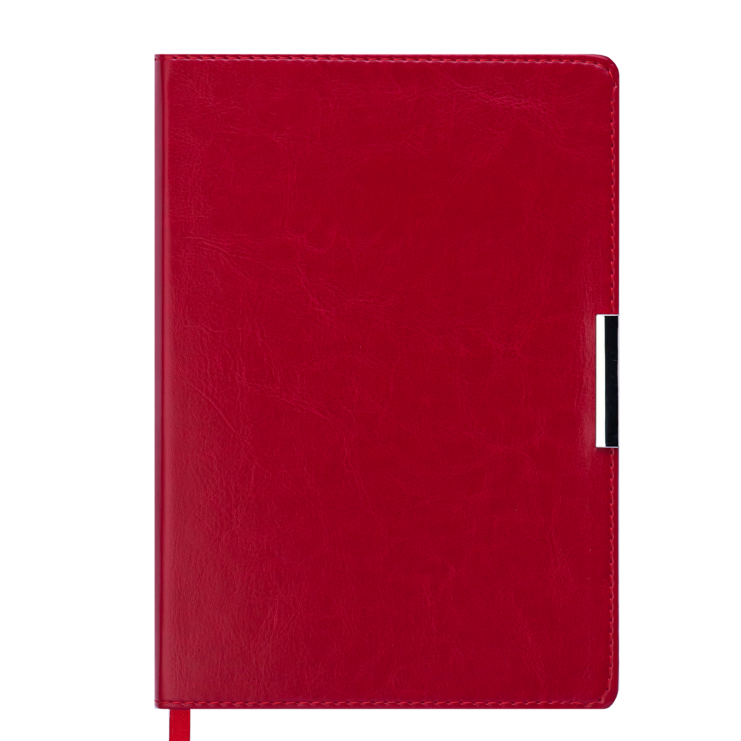 

Ежедневник недатированный Buromax Salerno A5 из искусственной кожи 288 с. L2U Красный (BM.2026-05)