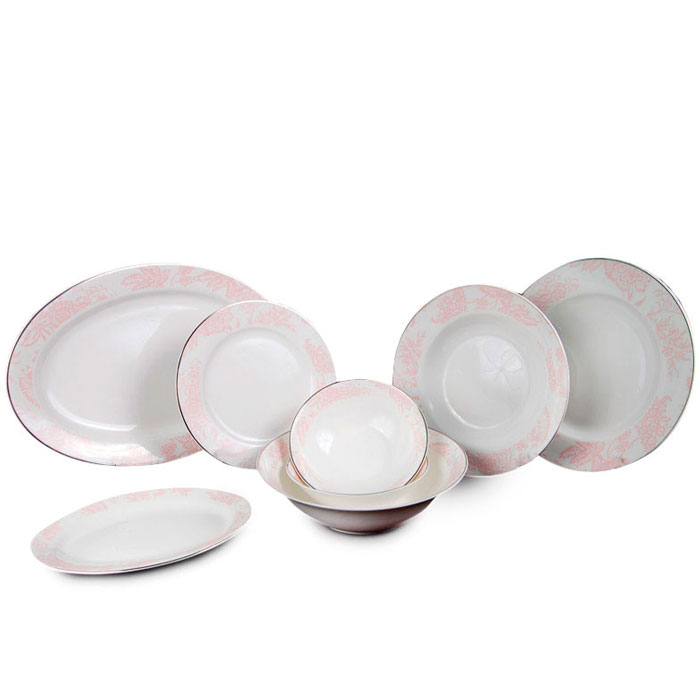 

Столовый сервиз Розовый шелк на 6 персон Japan Sakura 29330-BR-1569