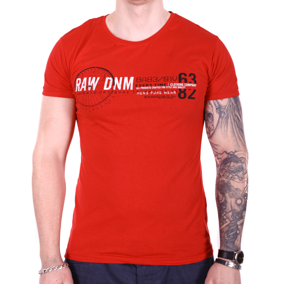 

Футболка Rixon RAW DNM f1906/2 красная, Футболка Rixon RAW DNM f1906/2 красная L
