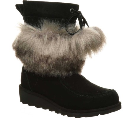 

Женские сапоги Bearpaw Arden Moc Toe Wedge Boot Black II Suede 37