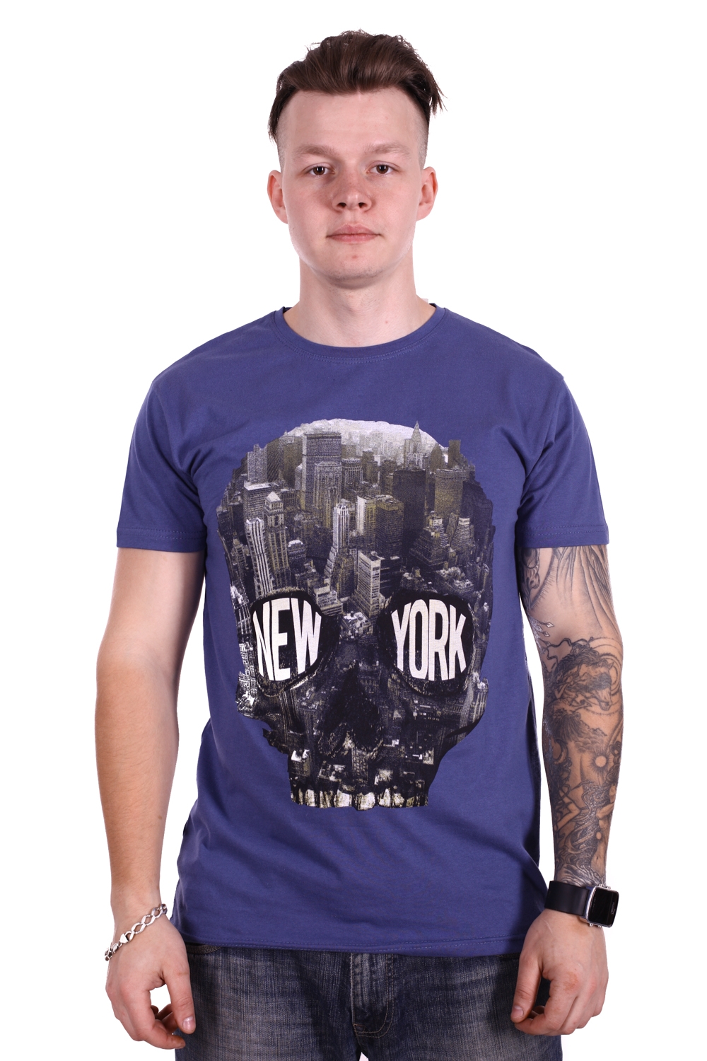 

Футболка RIXON New York f1913/3 Синяя, Футболка RIXON New York f1913/3 Синяя XL