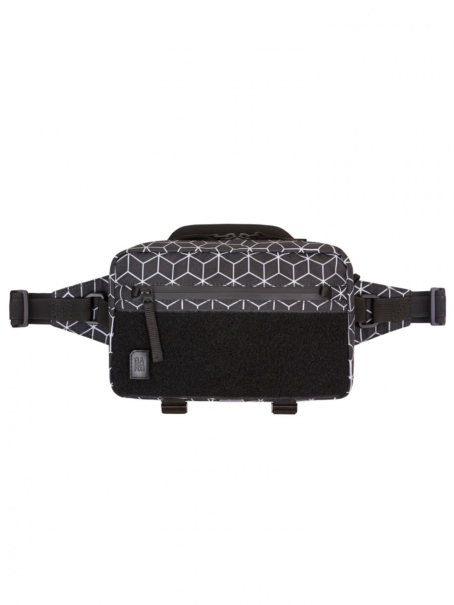 

Сумка GARD VELCRO BAG geometrik print 1/20 черный 2115