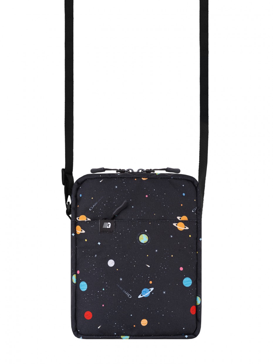 

Сумка через плечо GARD MINI 3 космос 4/20 черный 2819