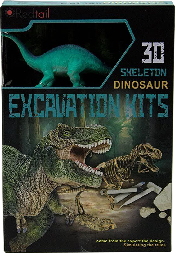 Акція на Набор игровой Qunxing Toys Раскопки динозавра Brachiosaurus (501B-504B-3) (4812501153736-3) від Rozetka UA