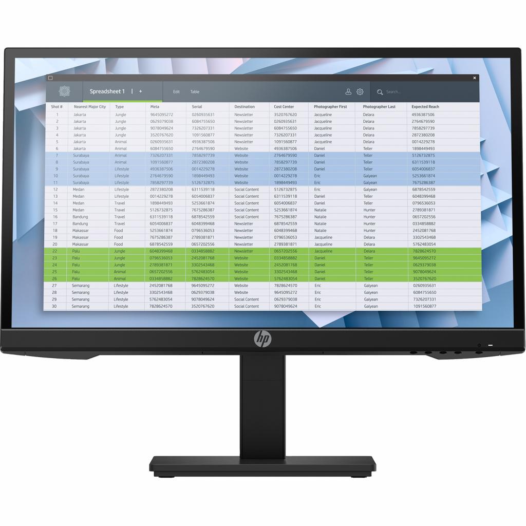 

Монитор HP P22h G4 FHD (7UZ36AA)