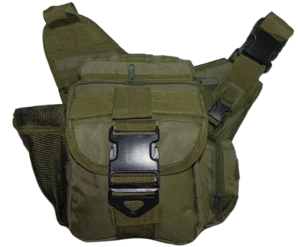 

Сумка тактическая через плечо Molle TacticBag B03 Олива (gr_014529)