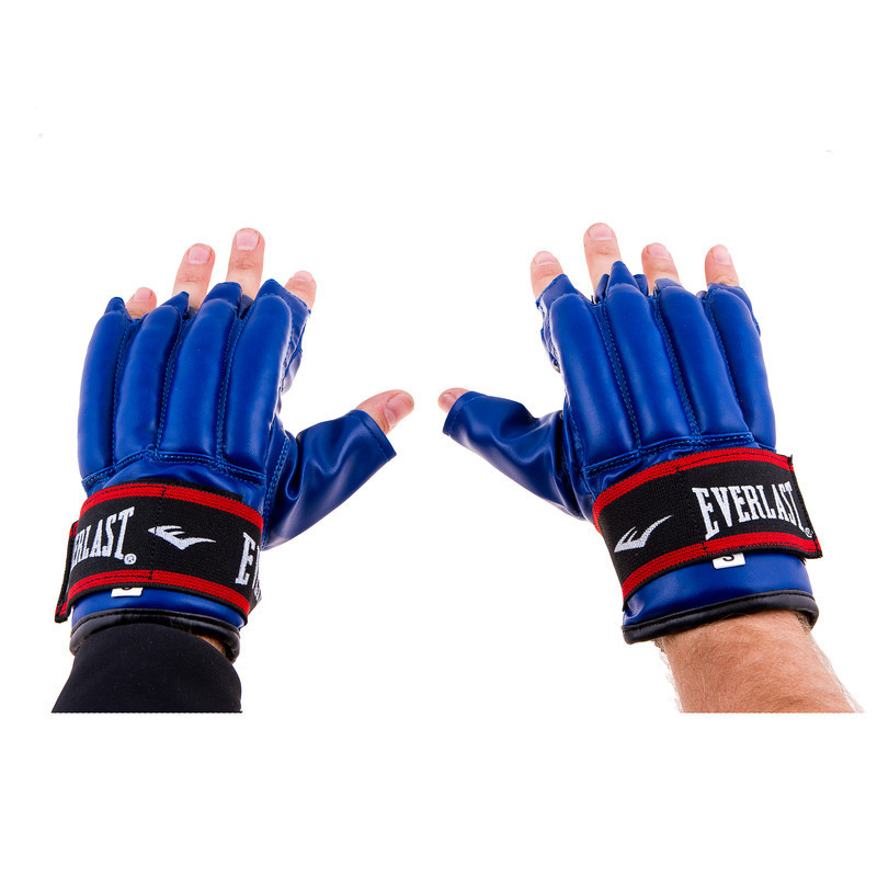

Перчатки шингарты Everlast RexionStrap DX, S синий
