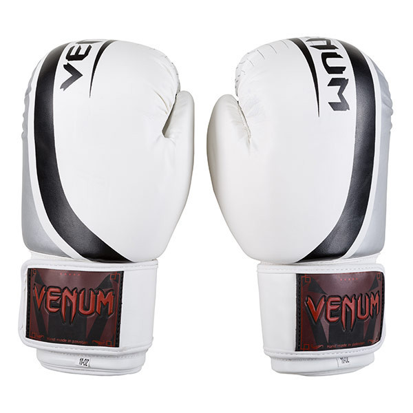 

Боксерские перчатки Venum, DX-55, 10oz, белый-серебро