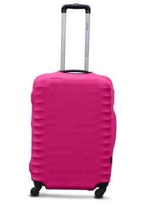 

Защитный чехол для чемодана Coverbag дайвинг розовый L