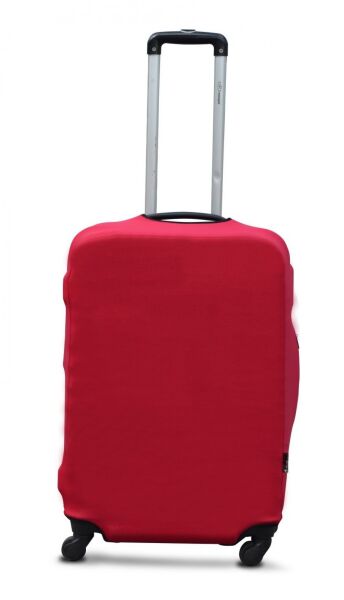 

Защитный чехол для чемодана Coverbag микродайвинг красный М