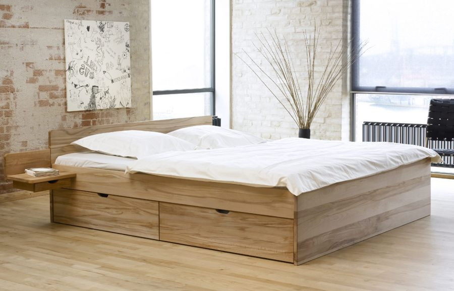 

Кровать двуспальная Dreamwood Гарлем, массив ясень