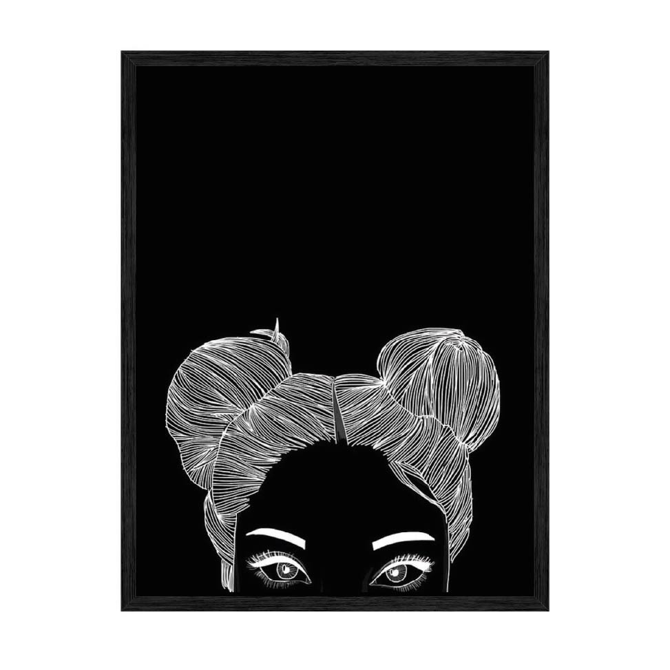 

Постер в рамке MY POSTER 420x594 мм Black "Black Girl"