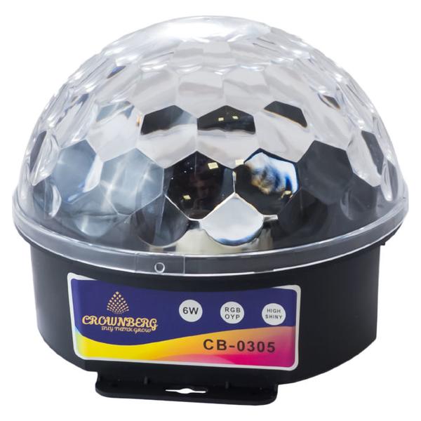 

Диско шар Crownberg Bluetooth x USB (CB-0305)