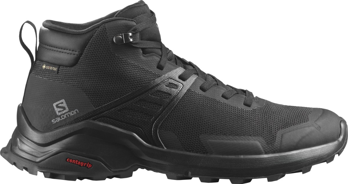 

Ботинки Salomon X RAISE MID GTX L41095700 44 (10US) 28 см Черные