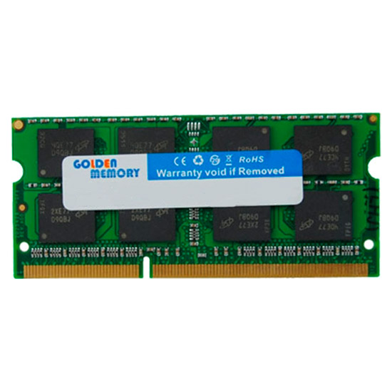 

Модуль памяти Golden Memory 8 GB SO-DIMM DDR3L 1600 MHz (GM16LS11/8) (F00182435)