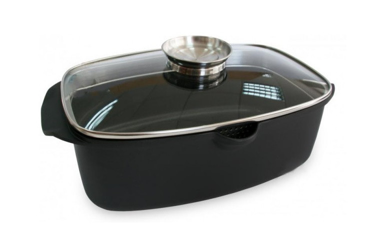 

Гусятница с антипригарным покрытием Lessner Black Pro 5,6 л 55873