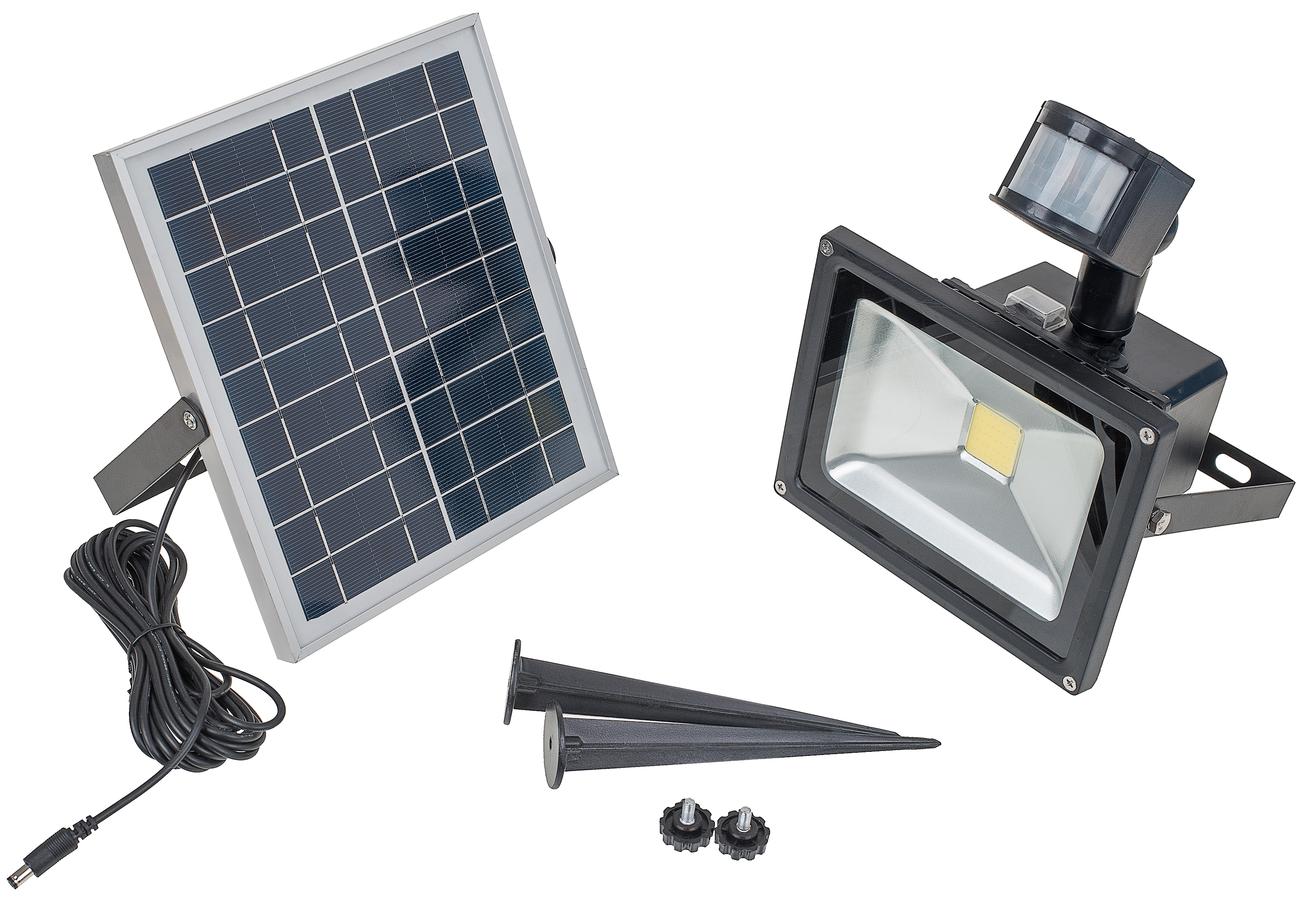 

Прожектор Brille HL-42P 20 Вт CW IP65 с солнечной батареей (32-571)