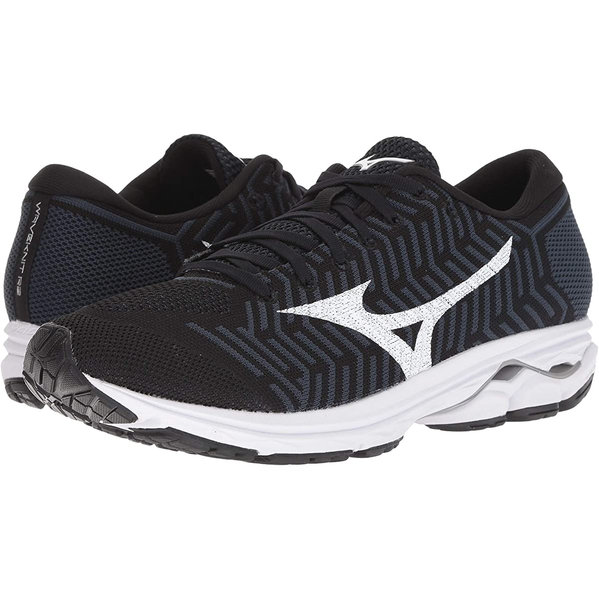 

Кроссовки для бега мужские Mizuno Wave Rider 22 Knit Черный размер 40.5