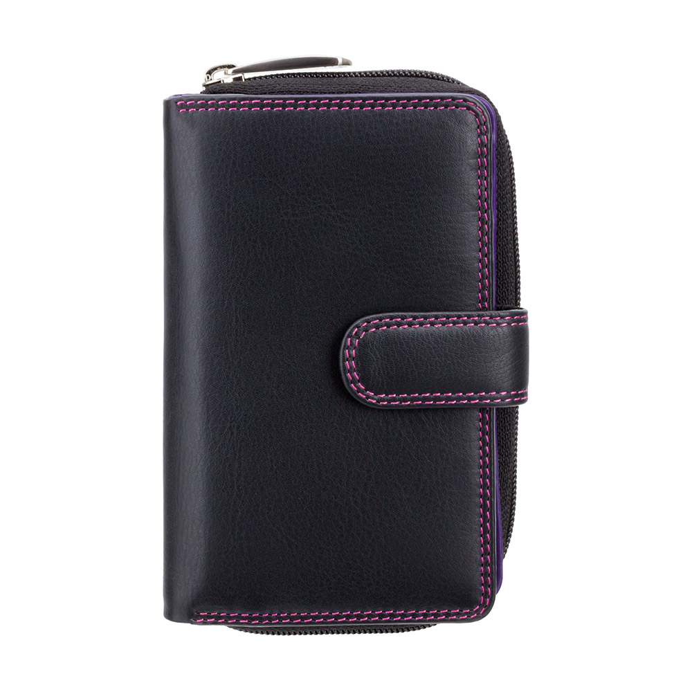 

Кошелек женский Visconti R13 Carmelo c RFID (Black Berry) Visconti черный мультиколор