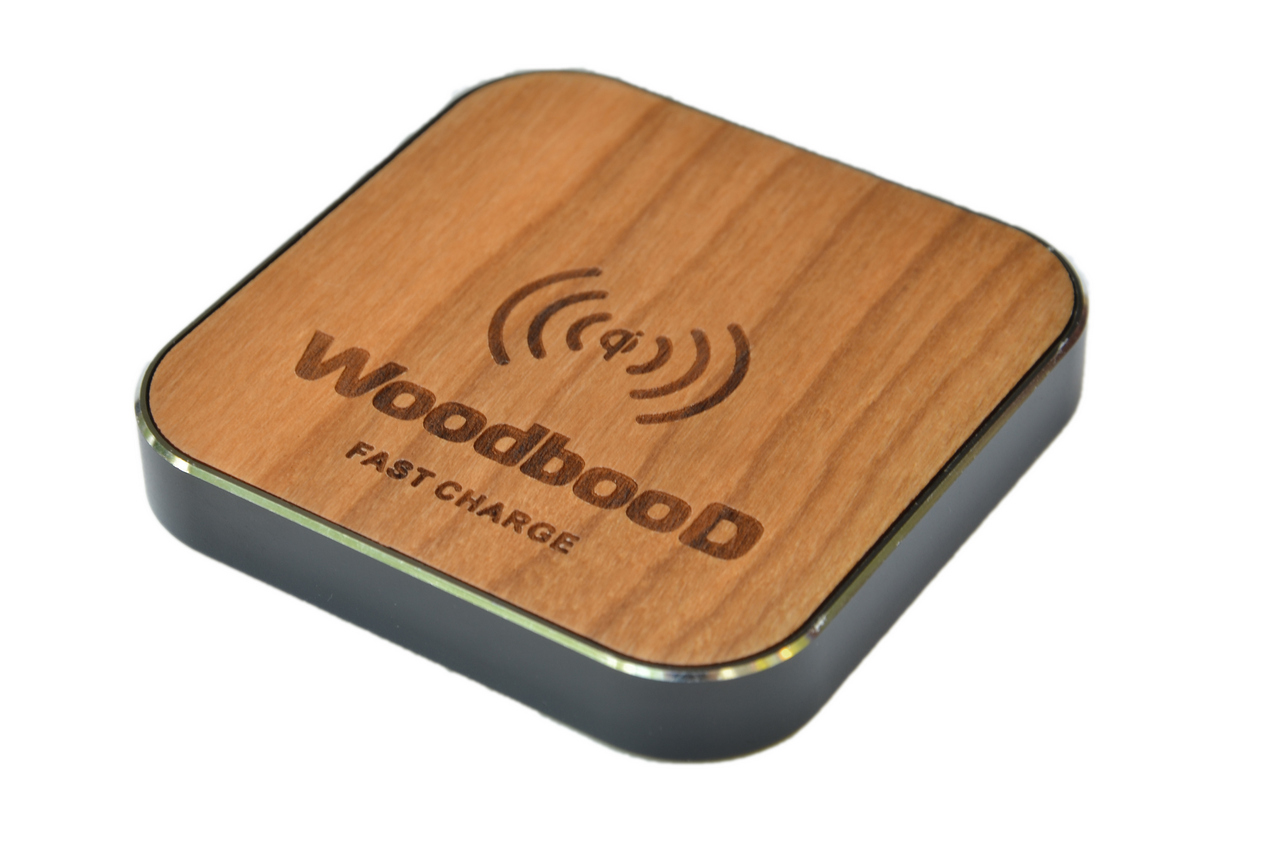 

Беспроводная зарядка WoodbooD Wireless Charge Standart Black