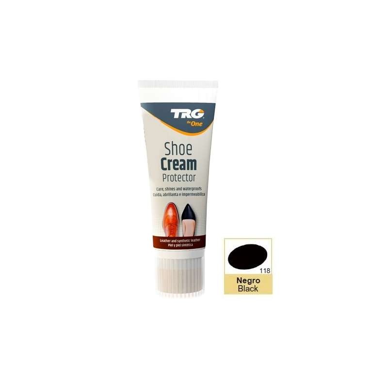 

Крем черный для гладкой кожи Trg Shoe Cream Protector, 75 мл