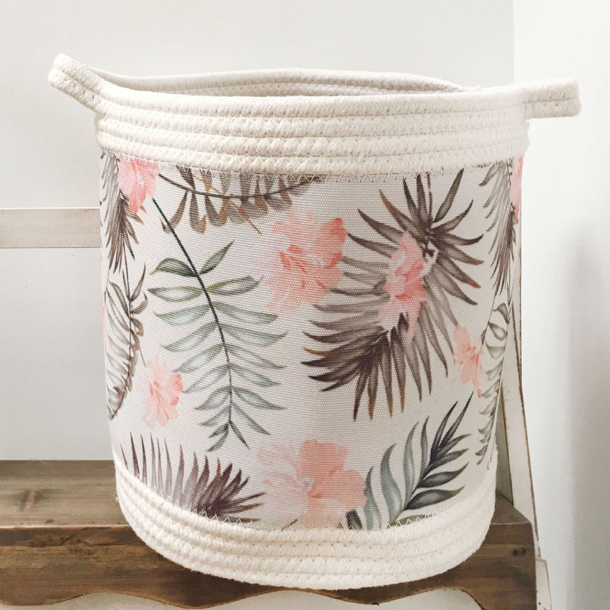 

Корзина для игрушек, белья, хранения Small leaf Berni Home Белый (49132)