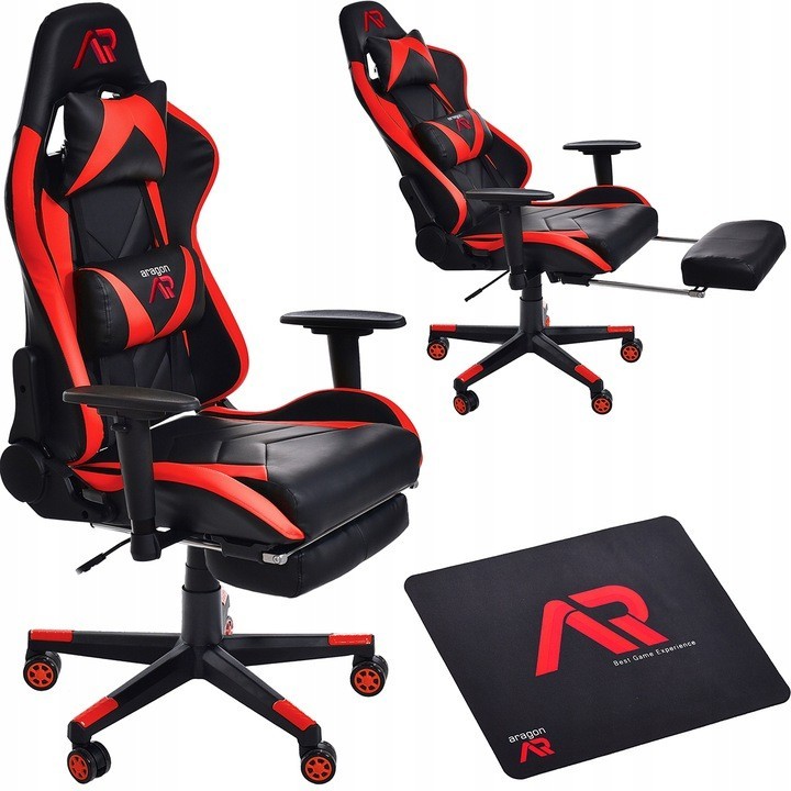 

Кресло геймерское ARAGON RED