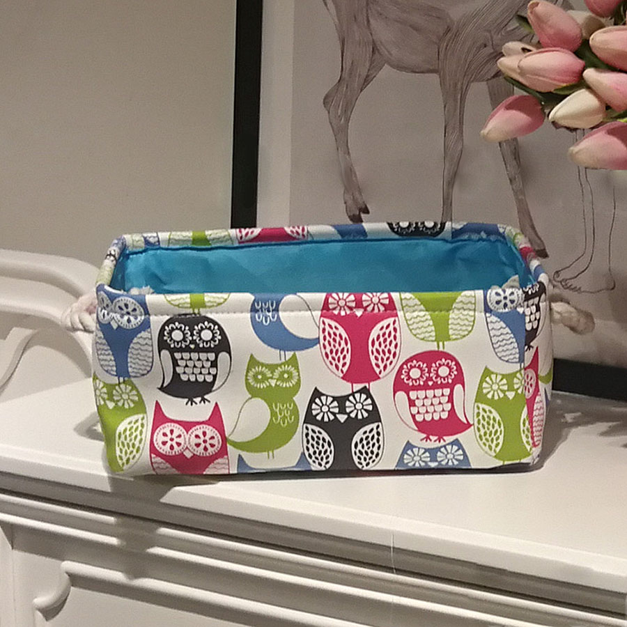 

Корзина для игрушек, белья, хранения Medium owl Berni Home Белый (49150)