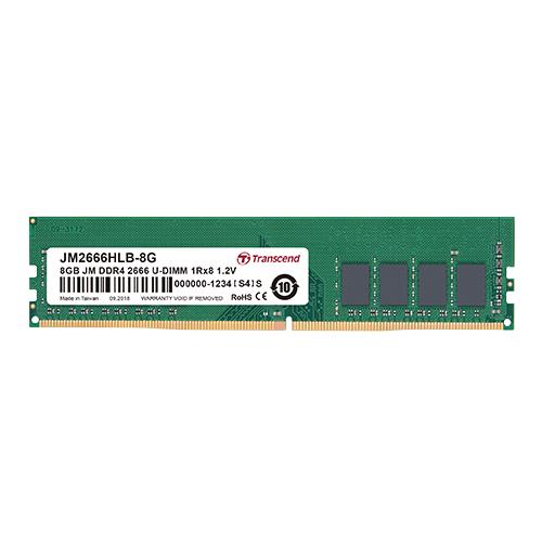 

Оперативна пам'ять для ПК Transcend DDR4 2666 16GB (JM2666HLE-16G)