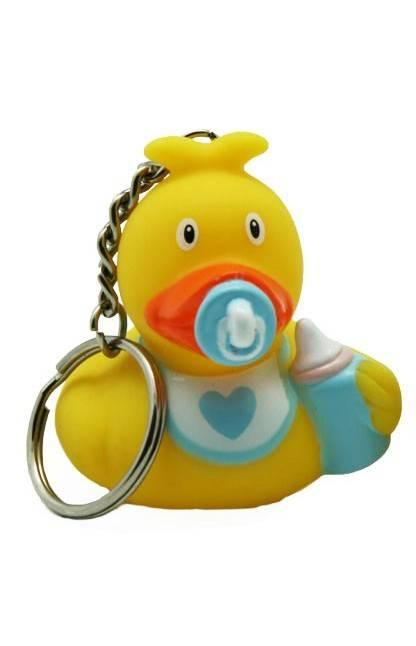 

Стильная тематическая резиновая уточка FunnyDucks "Пупс мальчик - брелок" L1749SA