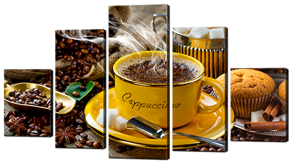 

Модульная картина Interno Эко кожа Капучино 123х69см (А875M)