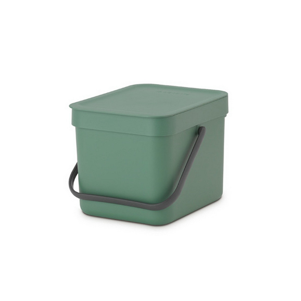 

Мусорное ведро Brabantia Sort&Go 6 л (тёмно-зелёное)